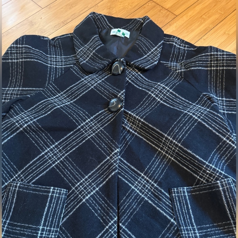 Motherhood Maternity Black and White Blazer Jacket - Picture 4 of 10